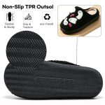 BERANMEY Halloween Slippers for Women Perfect Soft Plush Comfy Warm Slip-On Cute Womens Slippers Indoor Fluffy House Slippers for Women and Men Non-slip Fuzzy Flat Slides - Image 19