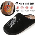 BERANMEY Halloween Slippers for Women Perfect Soft Plush Comfy Warm Slip-On Cute Womens Slippers Indoor Fluffy House Slippers for Women and Men Non-slip Fuzzy Flat Slides - Image 10